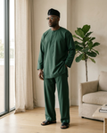 IBERE made-to-measure Buba in forest green